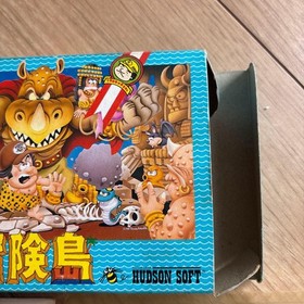 NES Famicom Software Master Takahashi'S Adventure Island Retro With Box JPN Vint