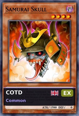 Samurai Skull COTD-081 EX EN Yu-Gi-Oh