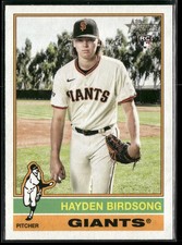 2025 Topps Heritage #324 Hayden Birdsong