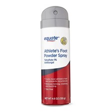 Equate Athletes Foot Antifungal Powder Spray Tolnaftate 1%  Relieves Itch 4.6 oz