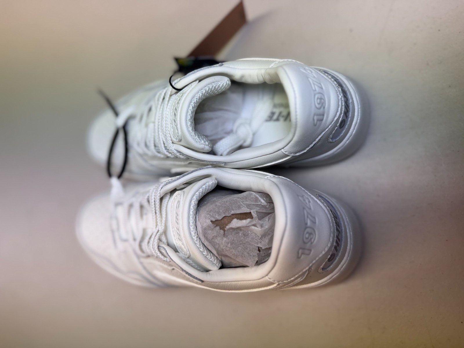 Hi-Tec Super Squash Trainers UK 7 EU 41 White Ortholite Comfort Lace Up image 4