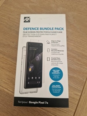 ZAGG Defence Bundle Pack für Google Pixel 7a Hülle und Displayschutzfolie