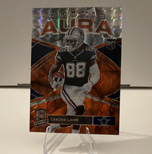 2020 Panini Spectra Rookie Aura Prizm CeeDee Lamb Dallas Cowboys #RA-4 1/10