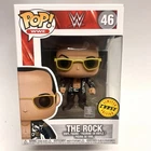 The Rock 46 *CHASE* WWE WWF WCW *FREE PROTECTOR* Funko Pop