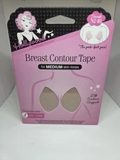 Hollywood Fashion Secrets Breast Contour Tape For Medium Skin Tones●Size A-DDD