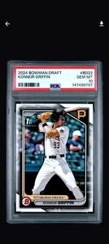 2024 Bowman Draft Konnor Griffin #BD-22 (RC) - PSA 10