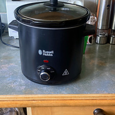 Russell Hobbs 24180 Slow Cooker 2L Black 200W Keep Warm 4 Settings Pot