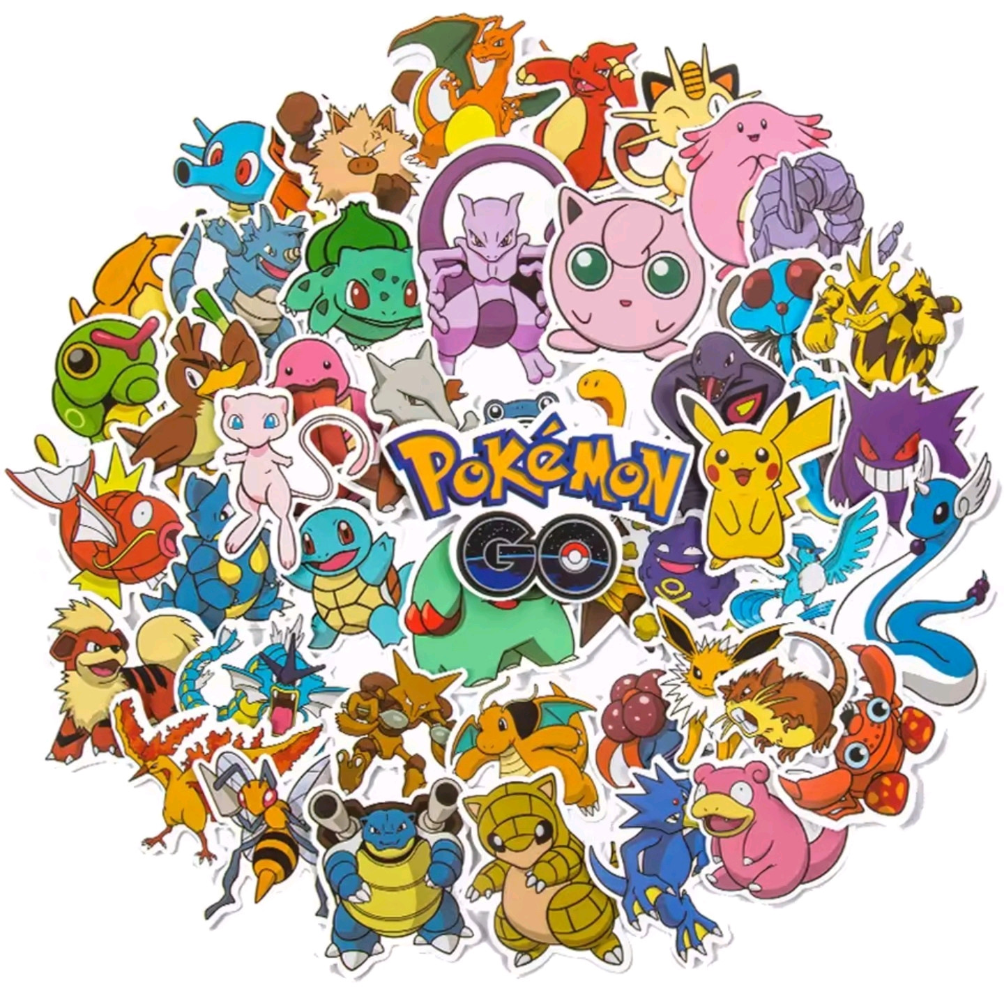 100 Pack Pokemon Kawaii Waterproof Stickers