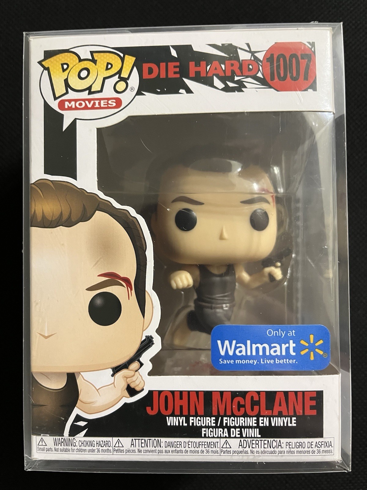 En Oferta Funko Pop! John Mcclane Walmart Exclusive #1007 W/Protector