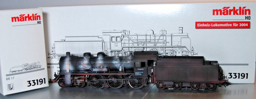 Märklin HO:   33191 Einheiz - Dampflok BR 17 gealtert    Digital  Neu + OVP | Condition: Neu
