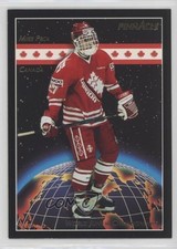 1993-94 Pinnacle World Junior Championships French Michael Peca Mike #478 0y59