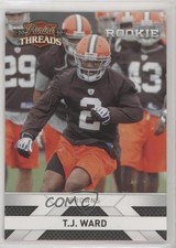 2010 Panini Threads Rookie TJ Ward #286 3j2