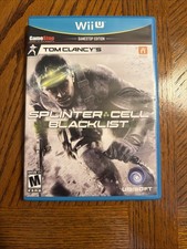 Tom Clancy's Splinter Cell: Blacklist Nintendo Wii U 2013 CIB GameStop Edition