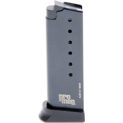 ProMag Kahr K9, P9, E9, 9mm, 7-Round Magazine, KAR 01, Blue Steel