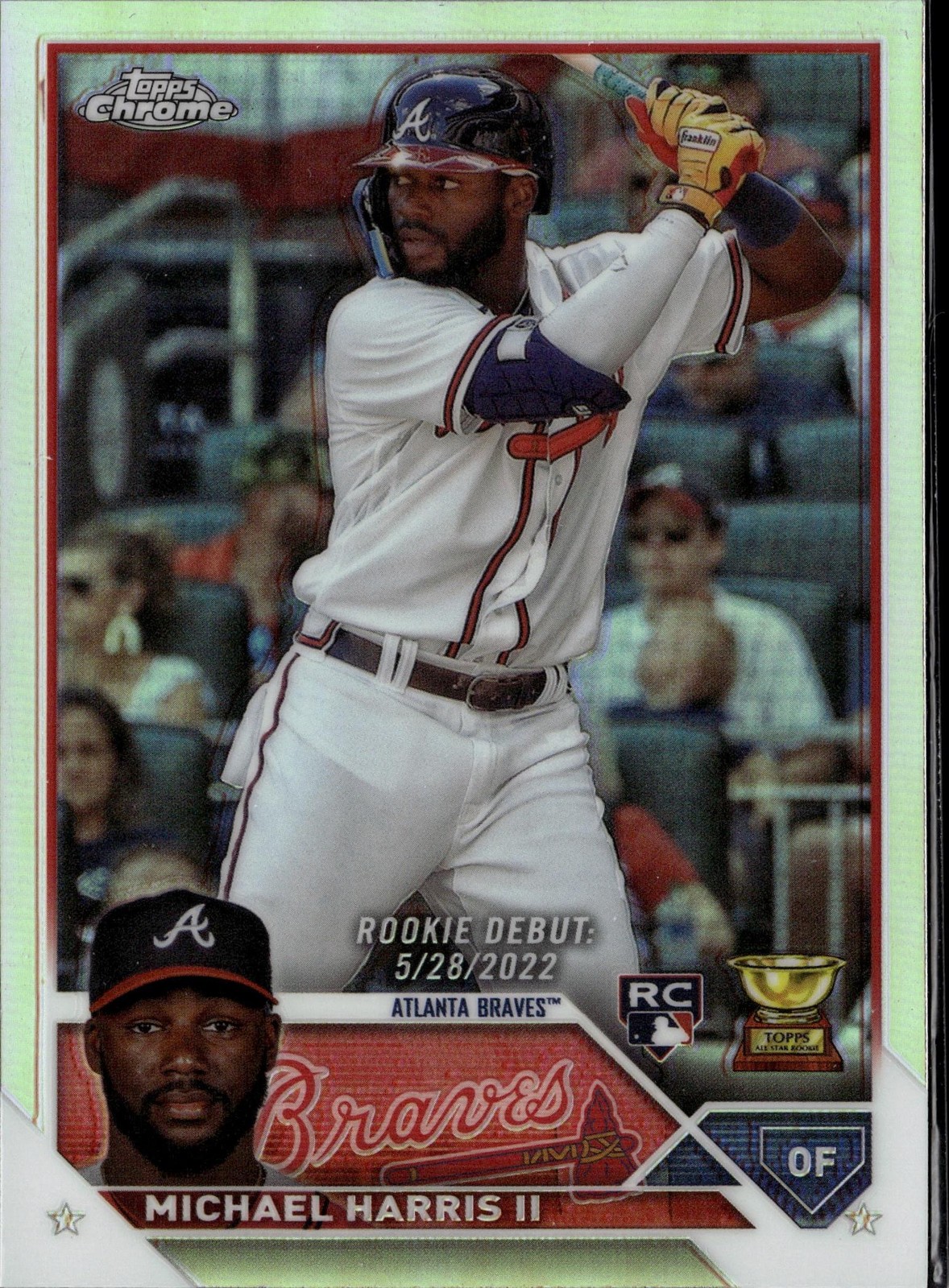 2023 Topps Update #US225 Michael Harris II Rainbow Foil