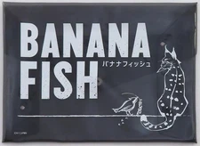 Miscellaneous Goods Logo Design Clear Clutch Bag Banana Fish