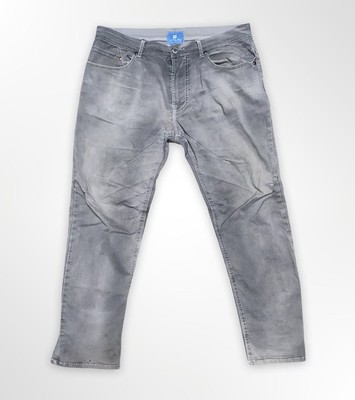 VTG 90s Jet Lag Gray Moto Pants Mens Size 34 (Measures 37x29) Utility Biker 