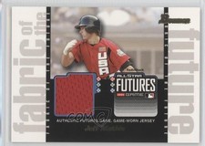 2003 Bowman Draft Fabric of the Future Jeff Mathis #JSM 1r1