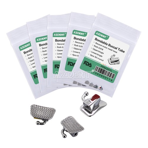 AZDENT Dental Orthodontic Bracket Braces/Niti Arch Wires/Buccal Tubes 022/018 - 第 78/87 張圖片