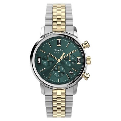 Timex TW2W60000 Marlin Quartz Chronograph 40 mm Bicolor   Herrenuhr
