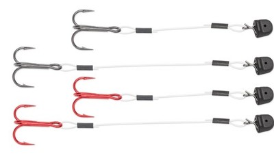 VMC QSTT Quick Strike Treble Trailer Hook Pick Length Color 3Pack or 6pack