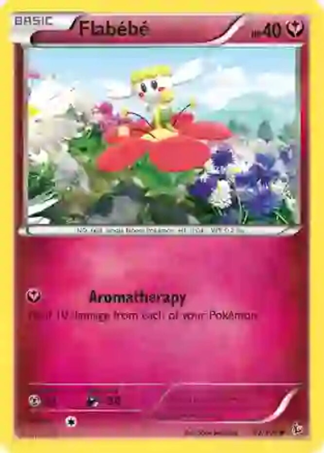 Flabebe - 62/106 - Common - Near Mint