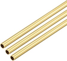 uxcell Brass Round Tube, 300mm Length 5mm OD 0.5mm x x 300mm,