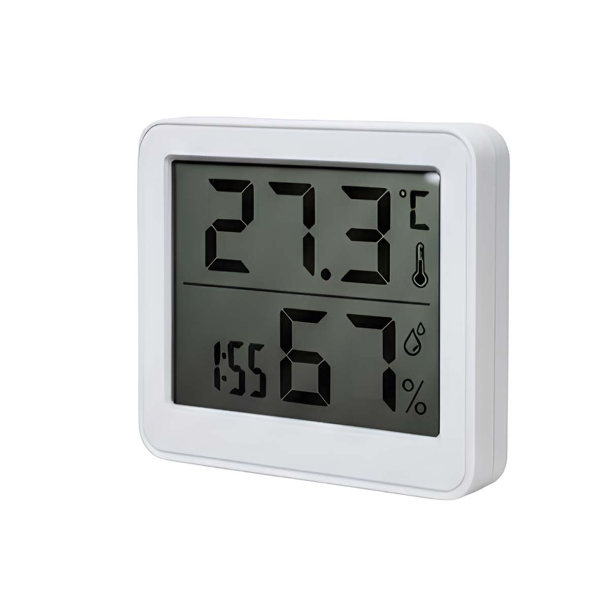 Thermo-hygromètre digital intérieur Avizar avec écran LCD compact