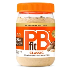 PBfit Peanut Butter Powder 8oz Protein Boost Low Fat Gluten Free Nut Butter
