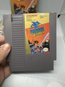Dragon Spirit The New Legend NES Nintendo 1990 CIB Complete Insert Box Nice