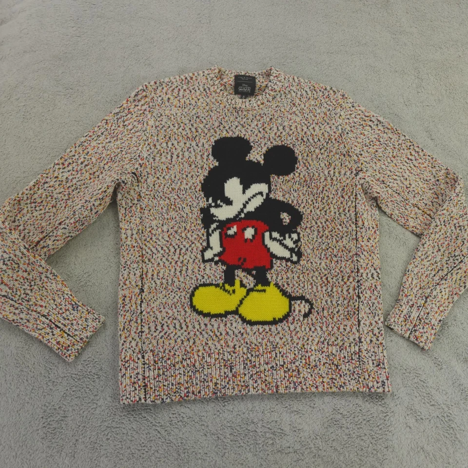 Rag and Bone Disney Mickey Mouse Sweater Mens Medium Haldon - Image 2 of 4