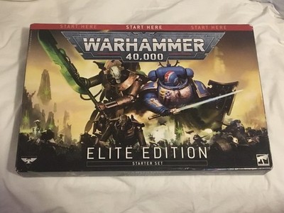Warhammer 40K Elite Edition Starter 9th ED - NO FIGURES/PAINTS, READ DESCRIPTION