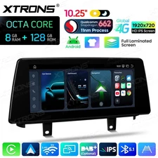 10.25" Android 14 8+128G Car GPS Stereo CarPlay Radio For BMW X5 F15 X6 F16 NBT