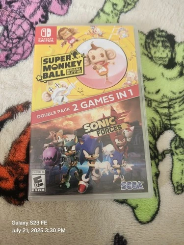 Nintendo Switch Video Game Super Monkey Ball Sonic Forces