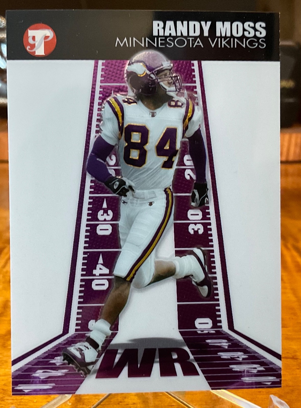 2004 Topps Pristine - Randy Moss #10 Minnesota Vikings WR
