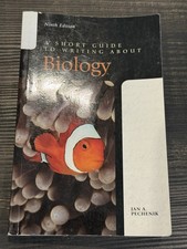 A Short Guide to Writing about Biology 9th Ed...