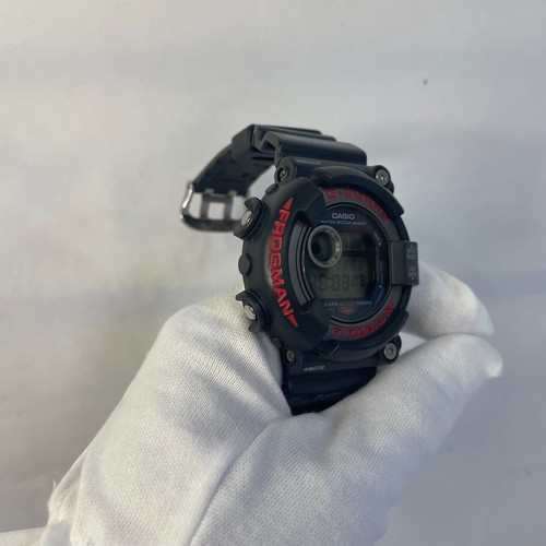 Reloj Hombre Casio G-SHOCK FROGMAN DW-8200-1A Cuarzo Negro De JAPÓN Bueno - Imagen 4 de 22