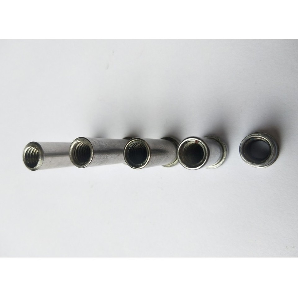 30MM LONG BICYCLE RECESSED STEEL BRAKE NUT IN CHROME FOR FRONT 30MM LONG BICYCLE RECESSED STEEL BRAKE NUT IN CHROME FOR FRONT