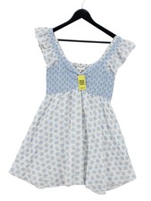 LoveShackFancy A-Line Midi Dress S in White