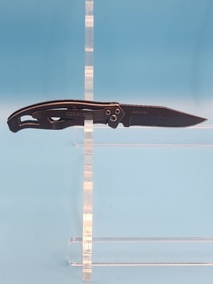 Gerber Paraframe Mini Pocket Knife Gray Plain Edge Lightweight Folding Folder