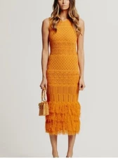 Ronny Kobo Ryan Dress Terracotata $248 Retail Women’s Size S. NWT