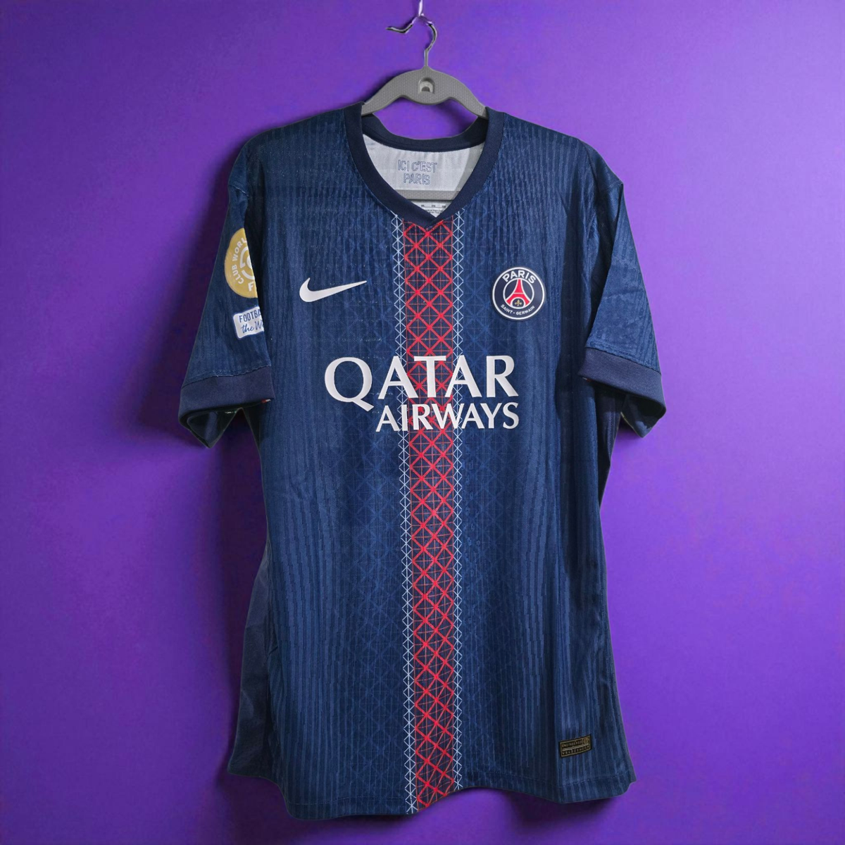 PSG - PARIS SAINT-GERMAINT F.C. HOME 2025 - D.DOUÉ # 14 - 2XL (Run