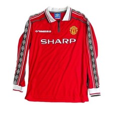 David Beckham 1998/99 Manchester United Long-sleeve  RetroJersey