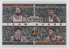 2019 Panini Contenders Team Quads Ricky Rubio Deandre Ayton Devin Booker #24 0c2