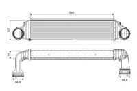 LadeluftküHler Valeo 818715 FüR X3 BMW E83 E46 Aluminium 3Er Touring Compact 318