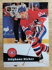 1991-92 Pro Set French #122 Stephane Richer
