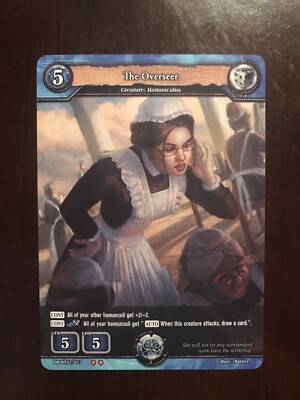 2017 Dragoborne Oath of Blood #DBBT02057 - The Overseer (U)
