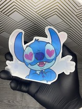 Lilo Stitch 3D Lenticular Motion Car Sticker Decal Peeker Disney