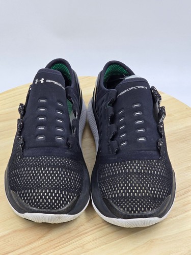 Under Armour SpeedForm Apollo 2 zapatos para correr negros para mujer 1266241-001 talla 7,5 - Imagen 3 de 9