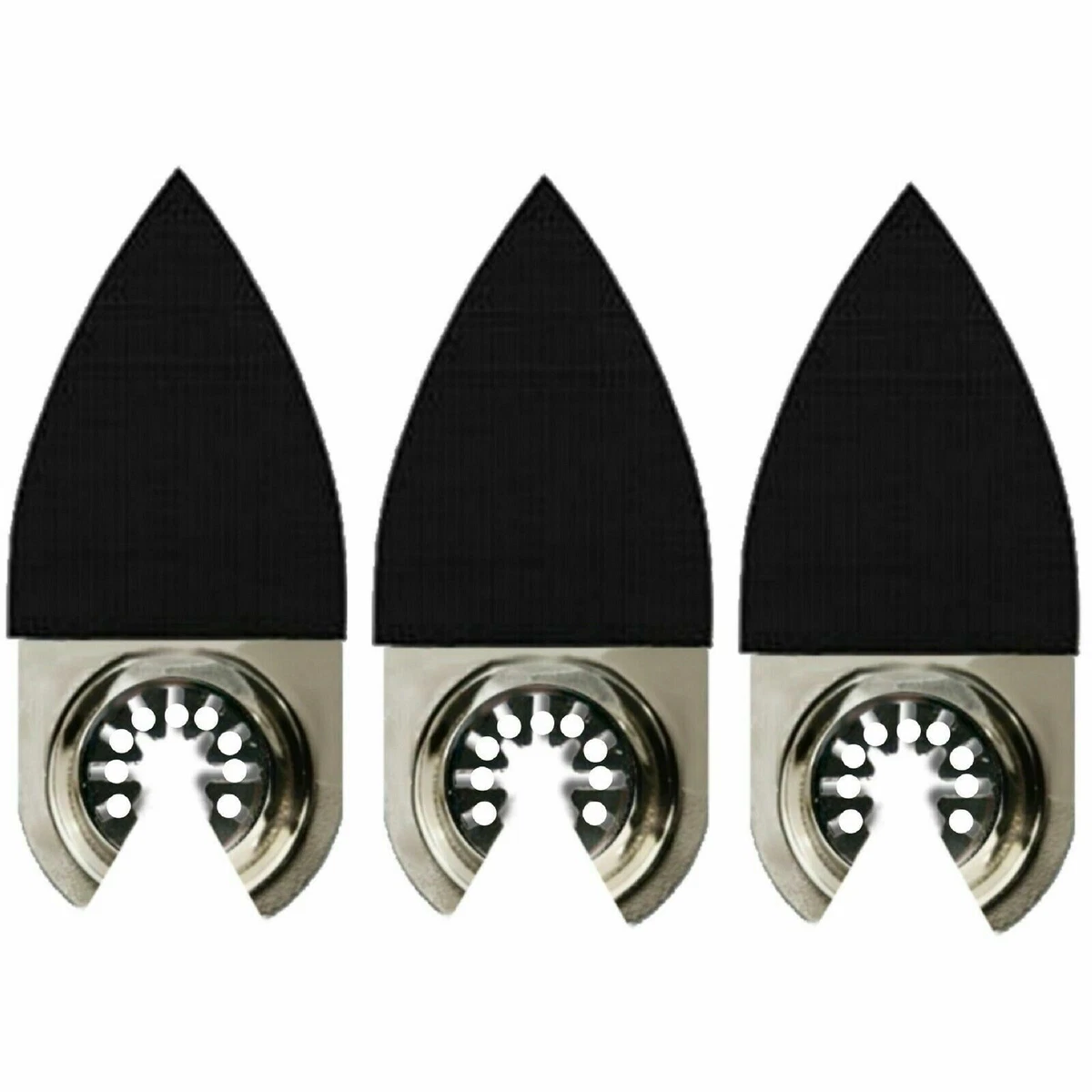 3 x Oscillating Tool Finger Sanding Pads Chicago Harbor